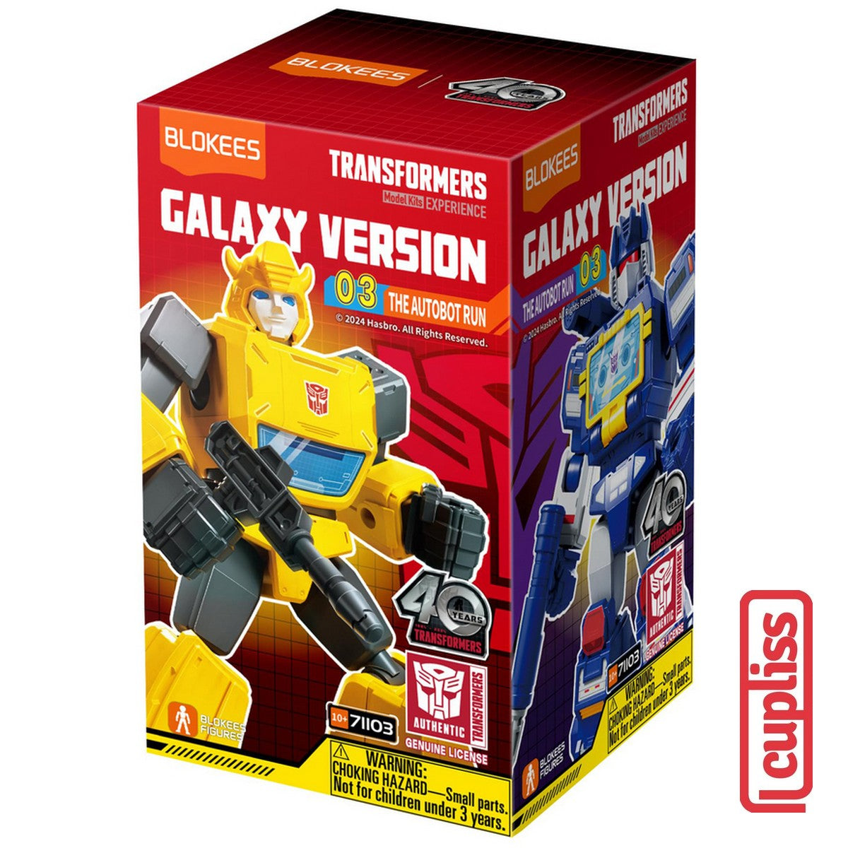 BLOKEES Figures Transformers 71103 Galaxy Version The Autobot Run 03 Hasbro