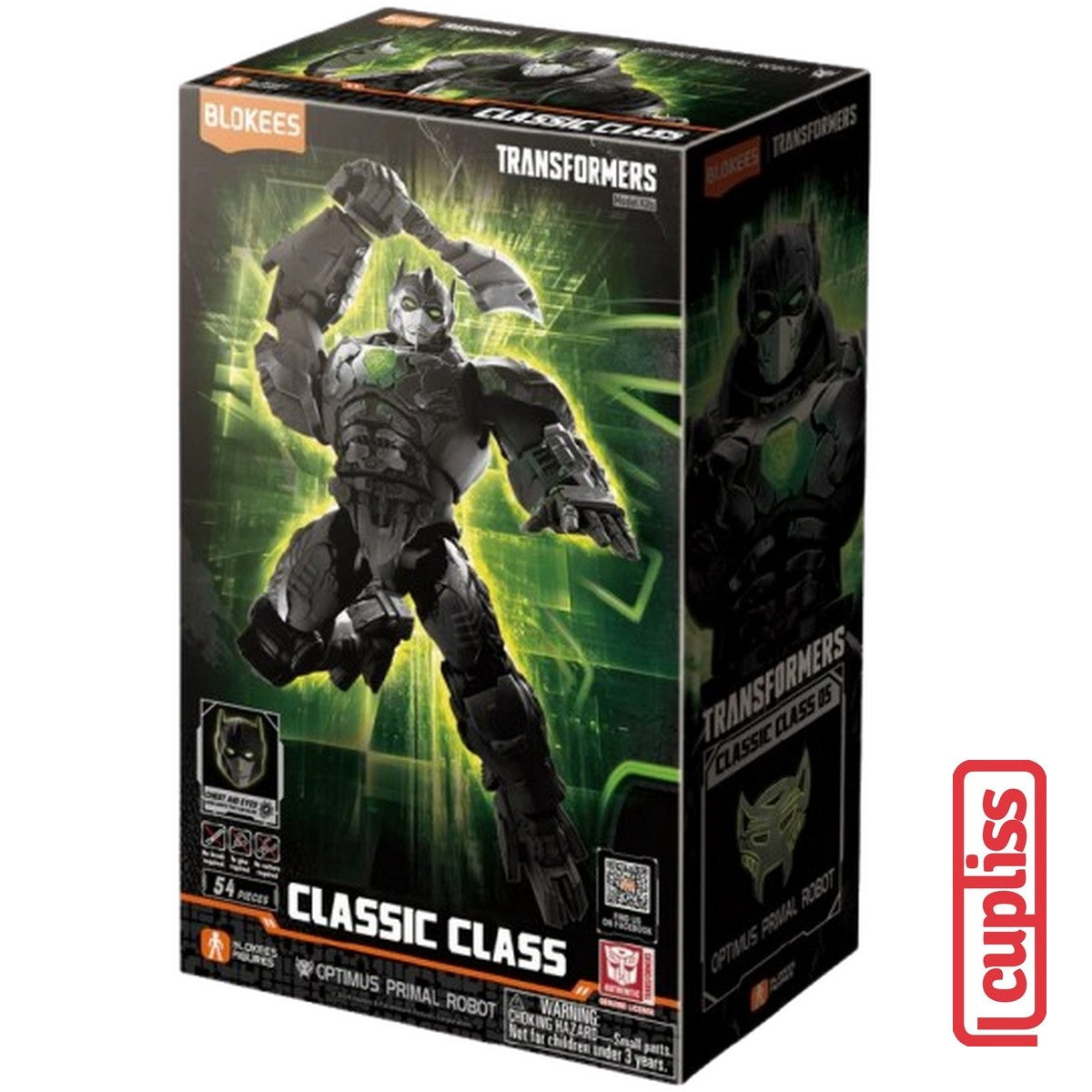 BLOKEES Figures Transformers 7 CC Optimus Primal Beast Robot Nemesis Prime Mirage Arcee Scourge Bumblebee Classic Class Hasbro