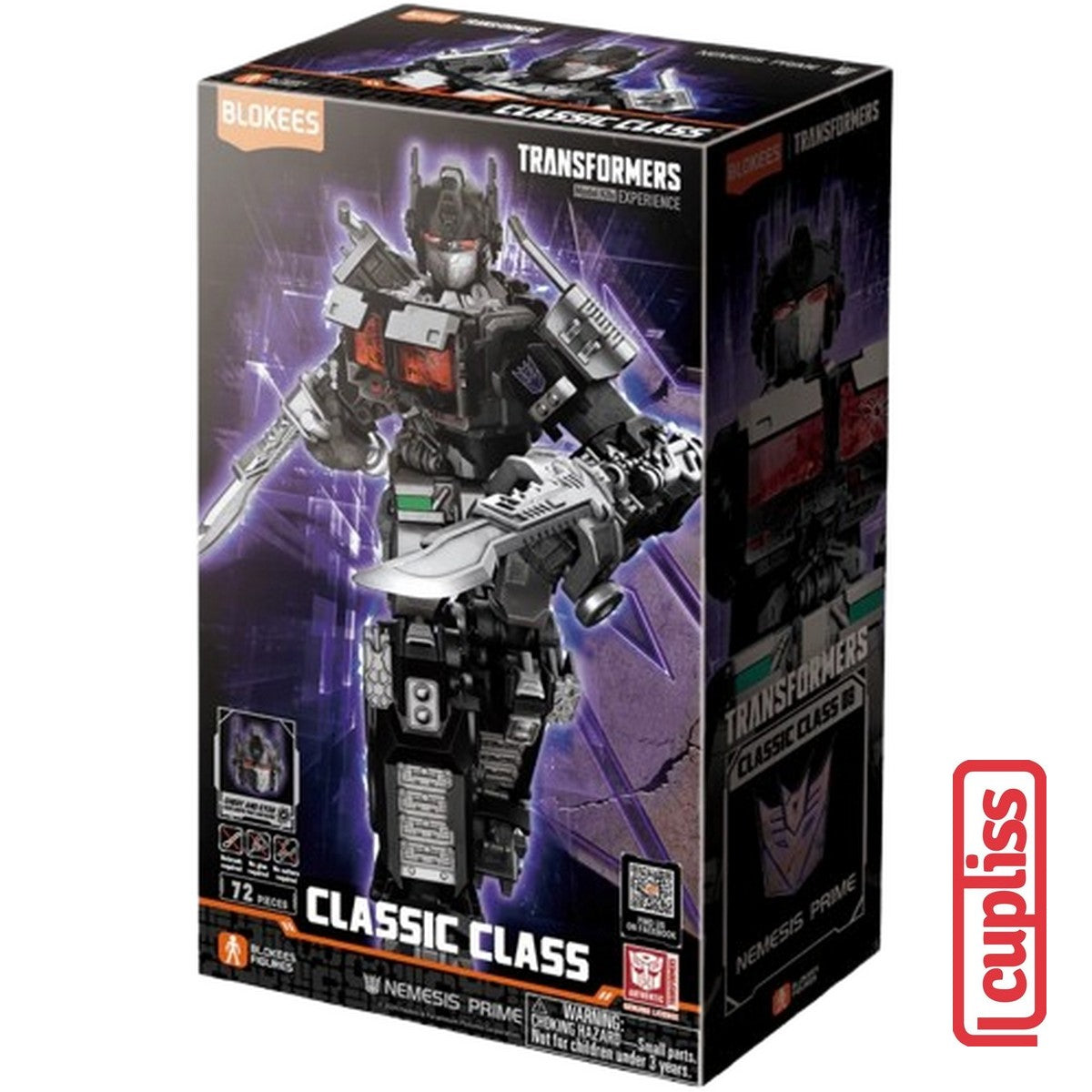 BLOKEES Figures Transformers 7 CC Optimus Primal Beast Robot Nemesis Prime Mirage Arcee Scourge Bumblebee Classic Class Hasbro