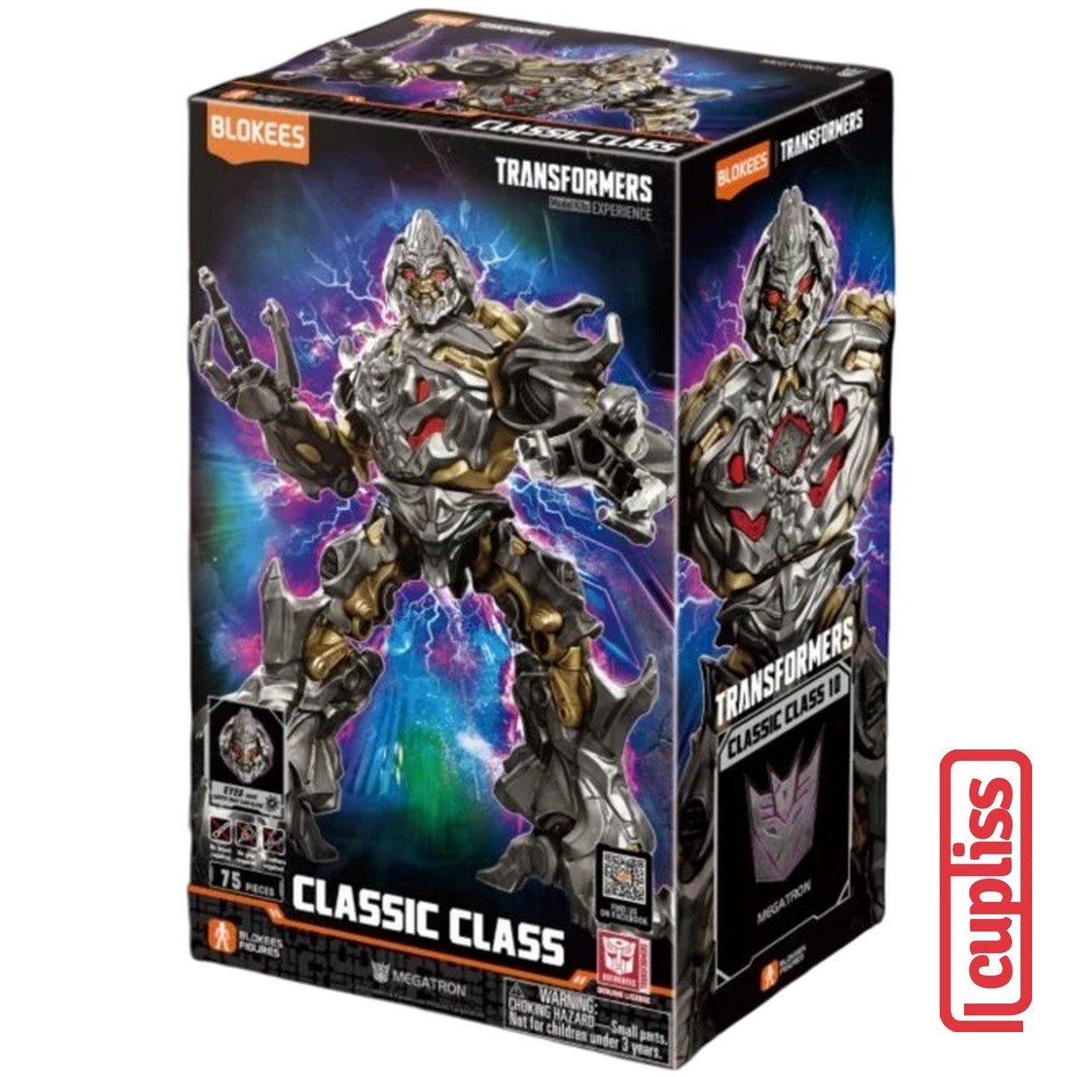 BLOKEES Figures Transformers 1 CC Optimus Prime Megatron Classic Class Hasbro