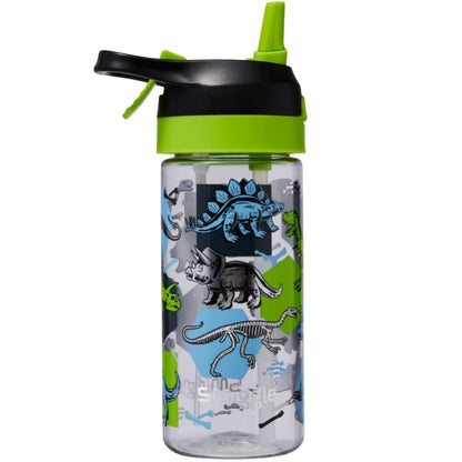 SMIGGLE Drink Bottle 441177 Hali Junior Flip Top Spritz Plastic 440ml Botol Minum Black