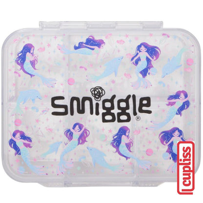 SMIGGLE See Me Bento Lunch Box Small 417ml Medium 850ml Large 1370ml Limitless Black Mix