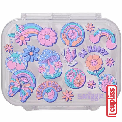 SMIGGLE See Me Bento Lunch Box Small 417ml Medium 850ml Large 1370ml Limitless Lilac