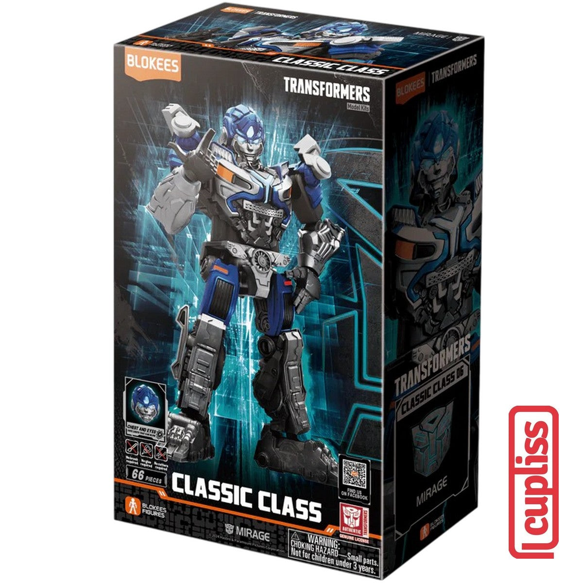 BLOKEES Figures Transformers 7 CC Optimus Primal Beast Robot Nemesis Prime Mirage Arcee Scourge Bumblebee Classic Class Hasbro