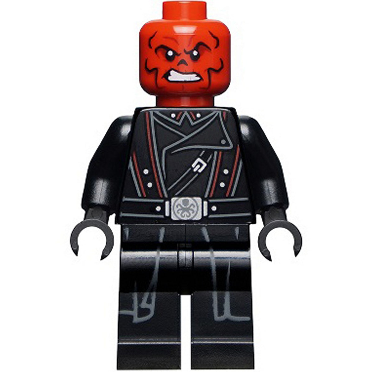 PART OUT LEGO SH0750 Superheroes Red Skull Minifigure Figure