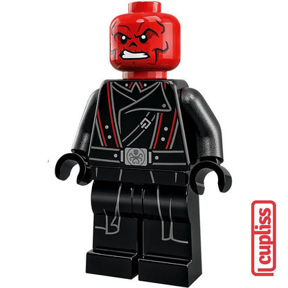 PART OUT LEGO SH0750 Superheroes Red Skull Minifigure Figure