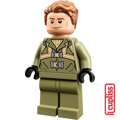 PART OUT LEGO SH0751 Superheroes Steve Rogers Minifigure Figure