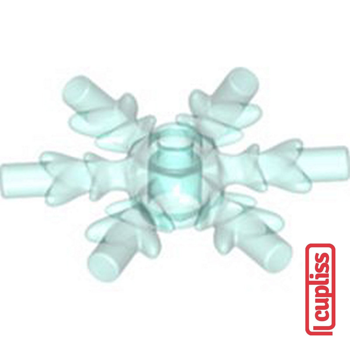 x1 LEGO Parts 6278421 Ice Crystal 53972 Trans Light Blue