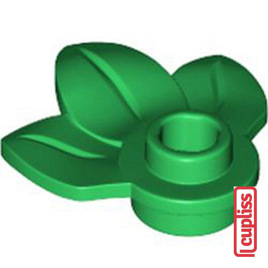 x1 LEGO Parts 6229130 Plant with Plate 1x1 no 1 32607 Dark Green