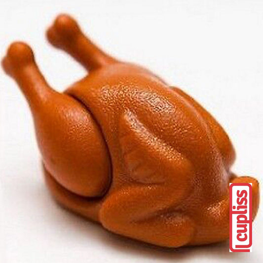 x1 LEGO Parts 6413062 Turkey with Drumstick 6260331 Dark orange