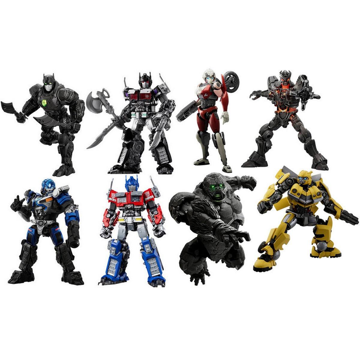 BLOKEES Figures Transformers 7 CC Optimus Primal Beast Robot Nemesis Prime Mirage Arcee Scourge Bumblebee Classic Class Hasbro