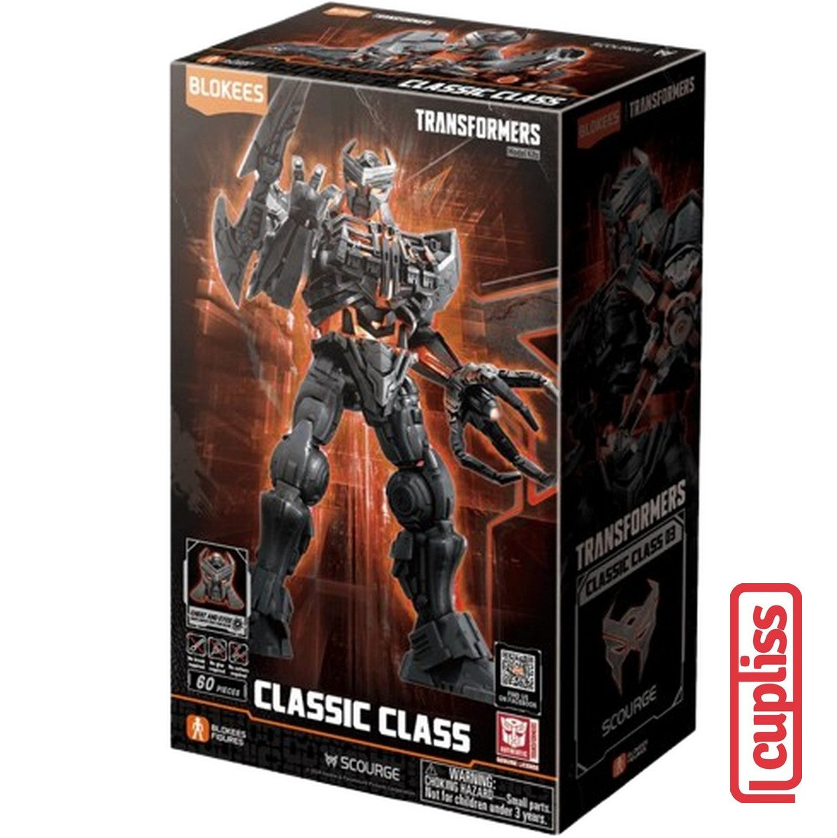 BLOKEES Figures Transformers 7 CC Optimus Primal Beast Robot Nemesis Prime Mirage Arcee Scourge Bumblebee Classic Class Hasbro