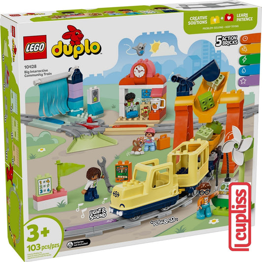 LEGO Duplo 10428 Big Interactive Community Train
