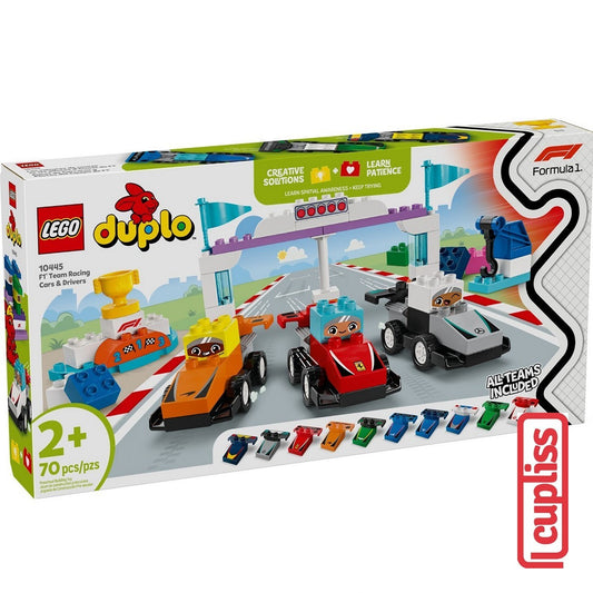 LEGO Duplo 10445 F1 Team Racing Cars and Drivers