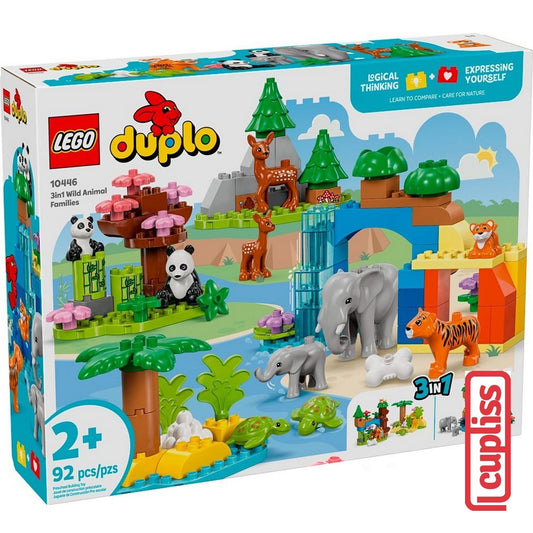 LEGO Duplo 10446 3in1 Wild Animal Families