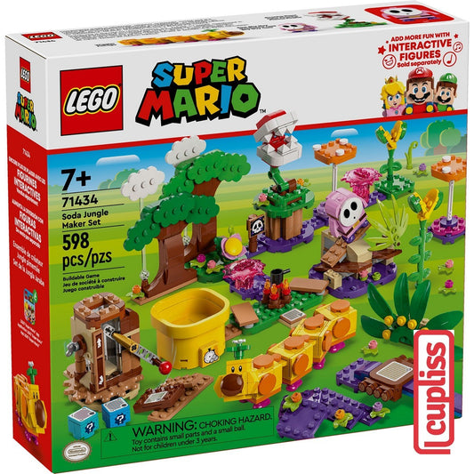 LEGO Super Mario 71434 Soda Jungle Maker Set