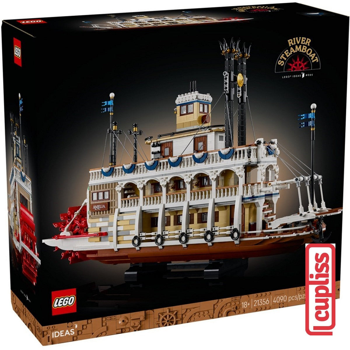 LEGO Ideas 21356 River Steamboat