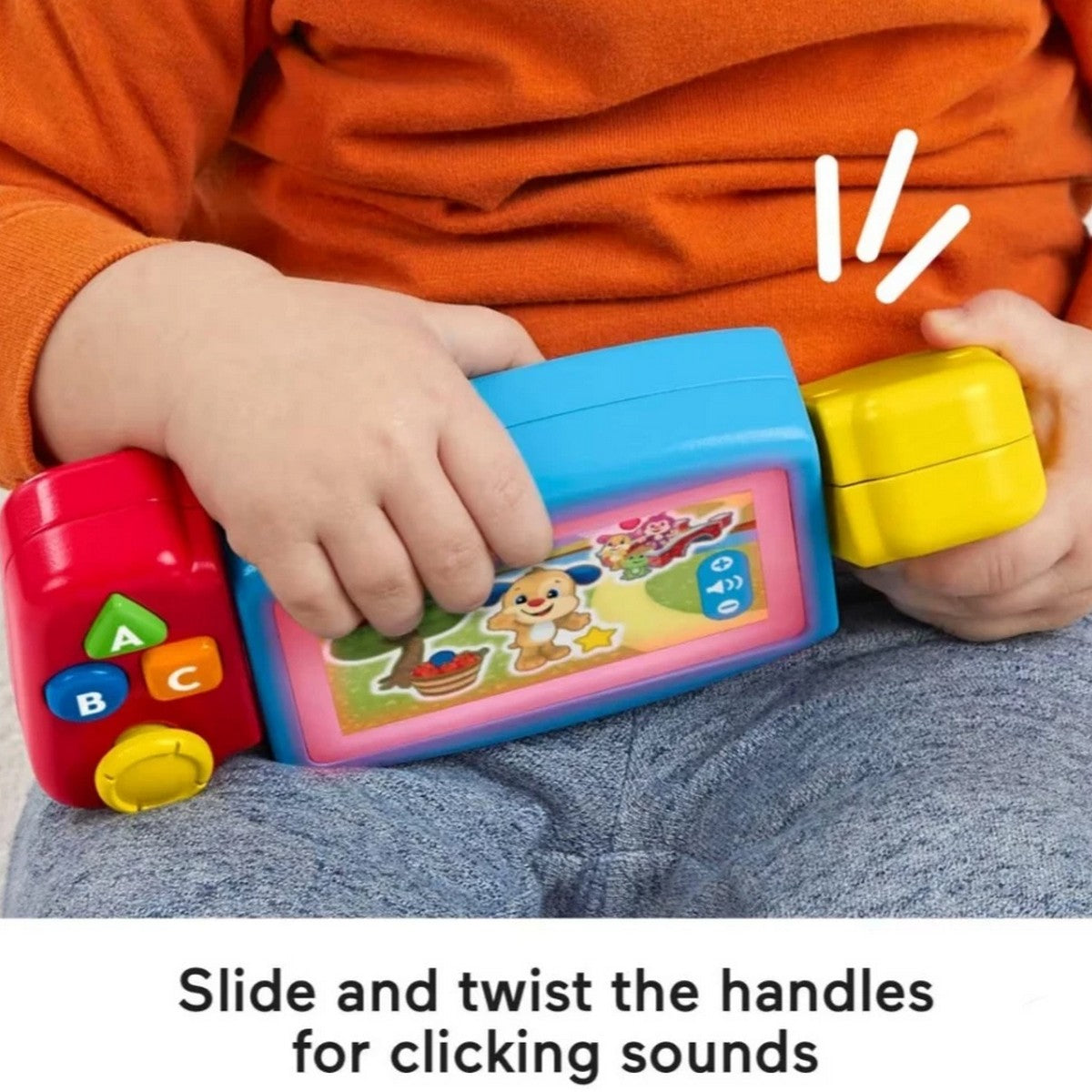 Fisher Price HJN97 Laugh Learn Twist Gamer Mainan Bayi Anak