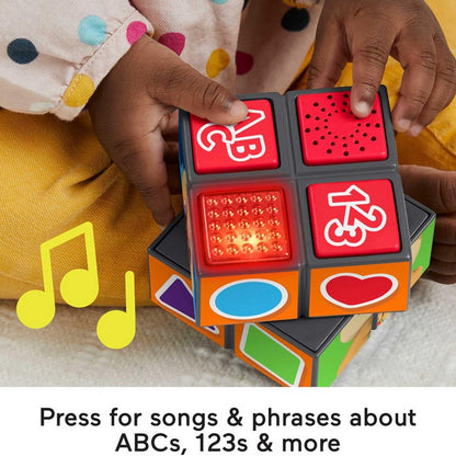 Fisher Price HJN95 Laugh Learn Puppy's Activity Cube Mainan Bayi Anak