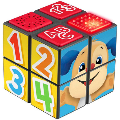 Fisher Price HJN95 Laugh Learn Puppy's Activity Cube Mainan Bayi Anak