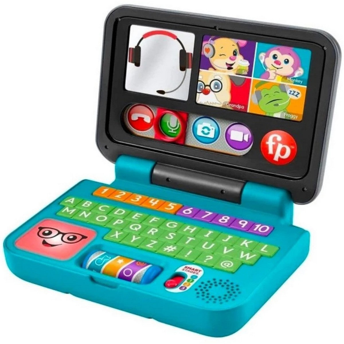 Fisher Price HCF33 Laugh Learn Let's Connect Laptop Mainan Bayi Anak