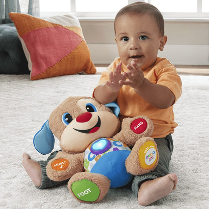 Fisher Price FDF21 Boneka Laugh Learn Smart Stages Puppy Mainan Bayi anak