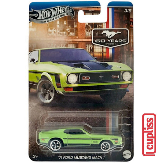Hot Wheels HW Silver Series JBY52 71 Ford Mustang Mach 1 Mattel Hotwheels