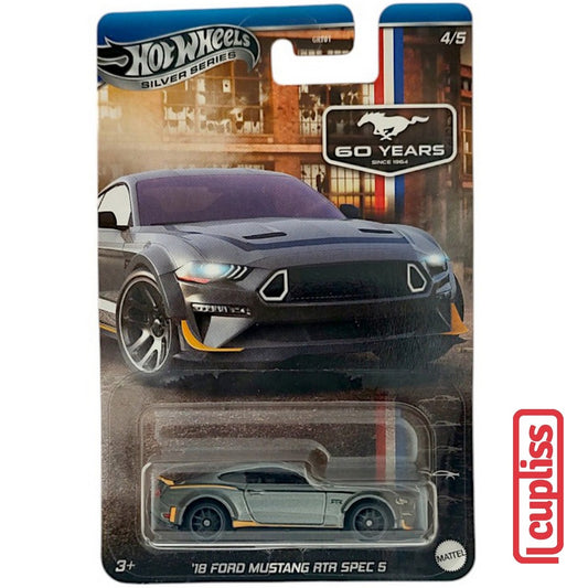 Hot Wheels HW Silver Series JBY53 18 Ford Mustang RTR Spec 5 Mattel Hotwheels
