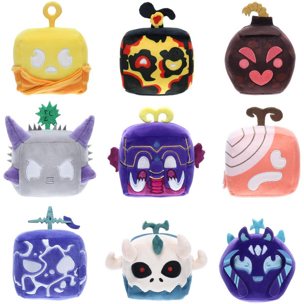 BLOX FRUITS Collectible Mystery Plush 4 inch Blind Box include Code DLC Phatmojo