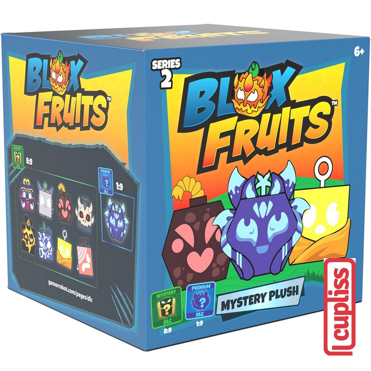 BLOX FRUITS Collectible Mystery Plush 4 inch Blind Box include Code DLC Phatmojo