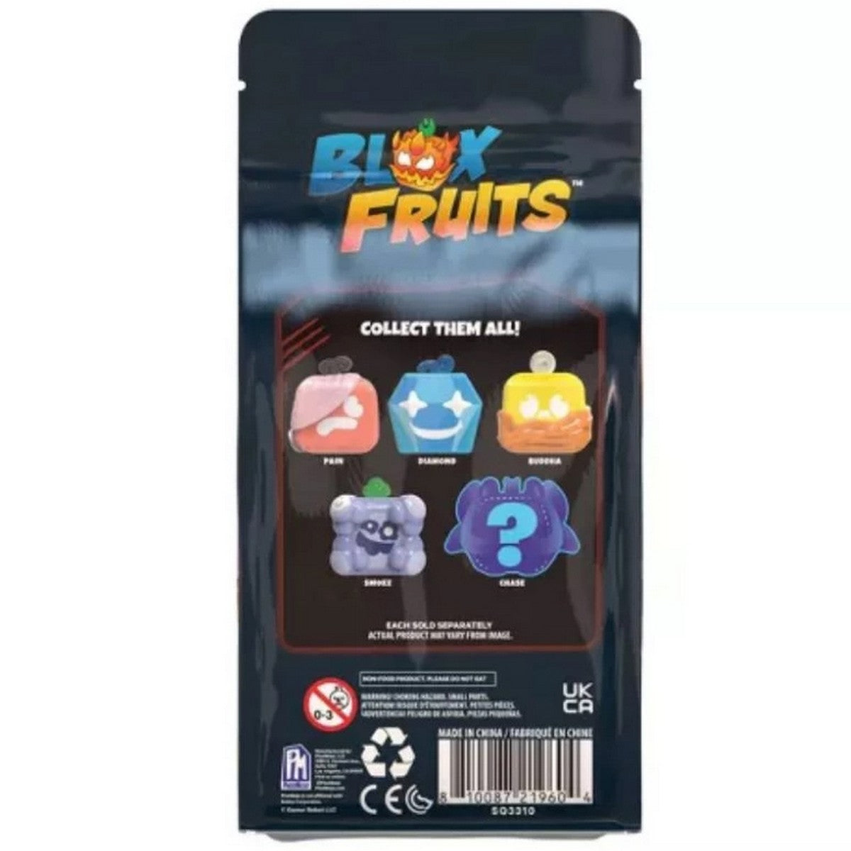 BLOX FRUITS Mystery Squishy Figures Blind Bag include Code DLC Phatmojo