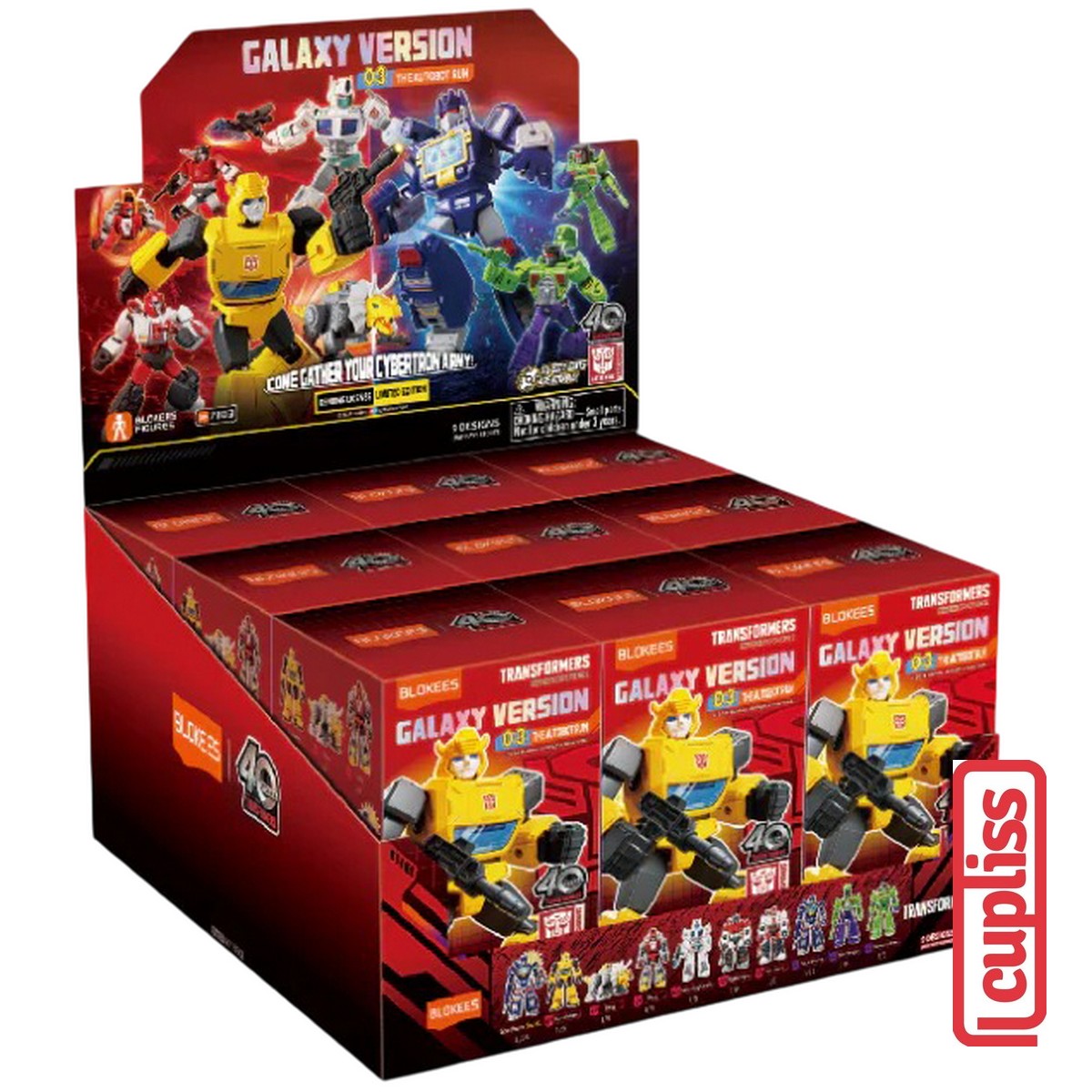 BLOKEES Figures Transformers 71103 Galaxy Version The Autobot Run 03 Hasbro Box Set
