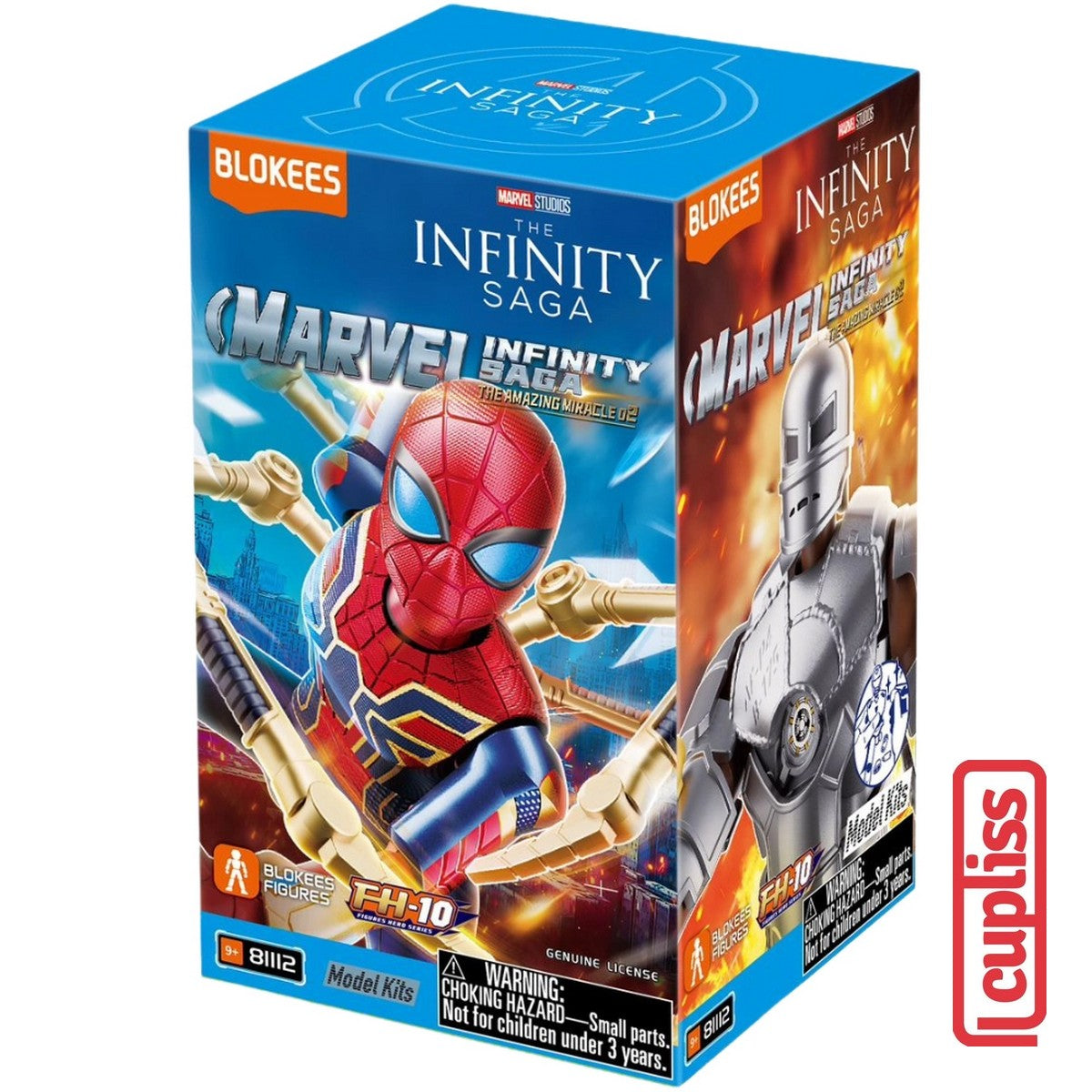 BLOKEES Mini Figures 81112 Marvel Infinity Saga The Amazing Miracle Galaxy 02 Version Minifigure
