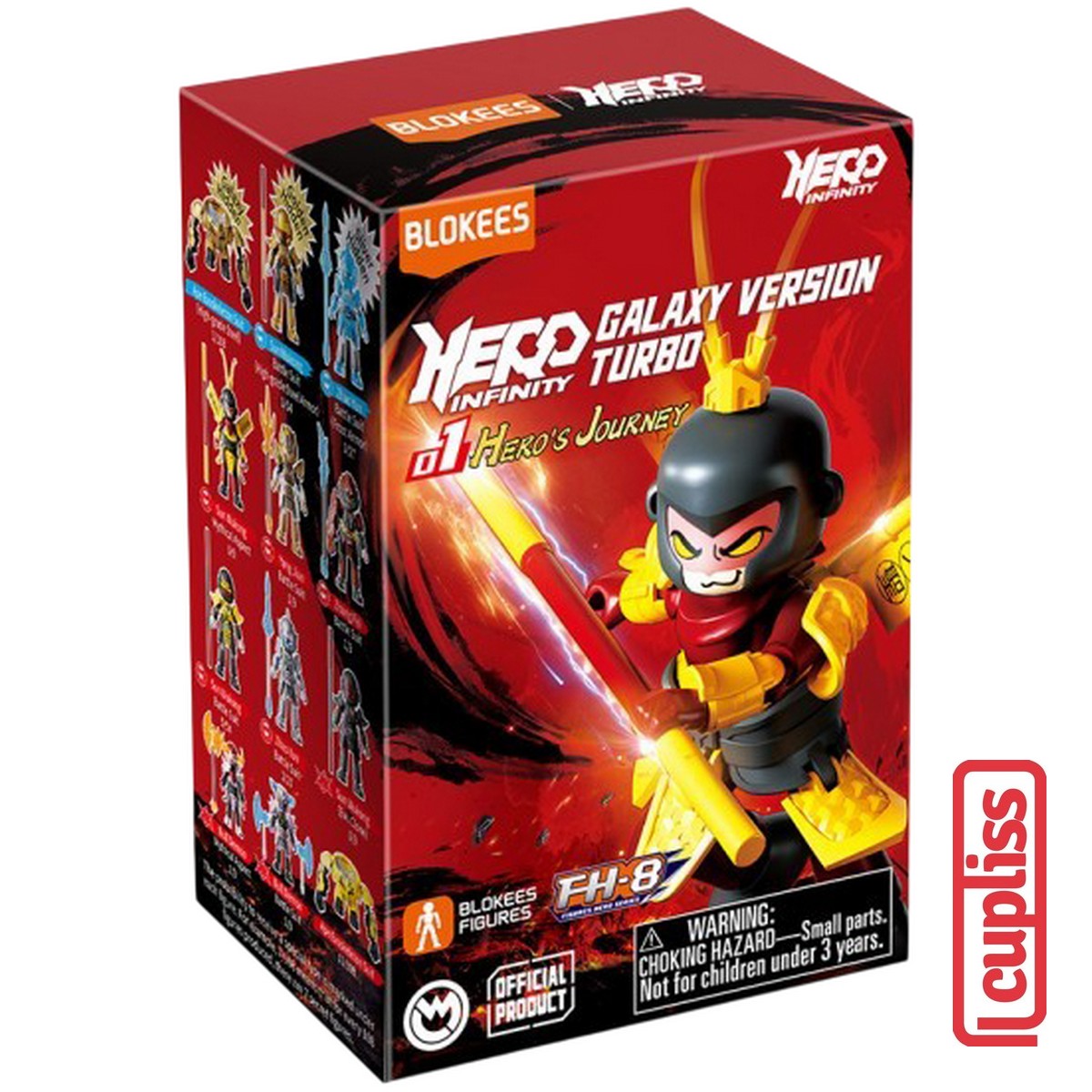 BLOKEES Mini Figures 85015 Hero Infinity Galaxy Turbo Hero's Journey 01 Version Minifigure