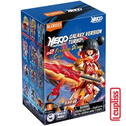 BLOKEES Mini Figures 85023 Hero Infinity Galaxy Turbo Fearless Demon Child 02 Version Minifigure