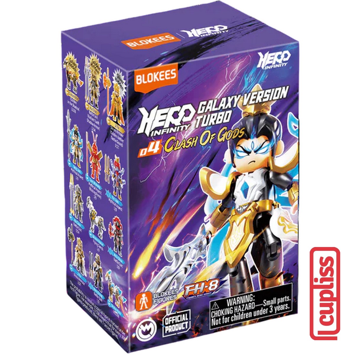 BLOKEES Mini Figures 85029 Hero Infinity Galaxy Turbo Clash Of Gods 04 Version Minifigure