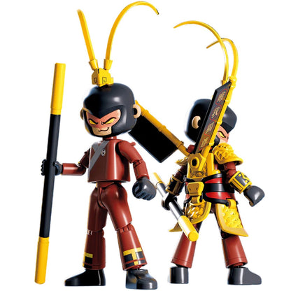 BLOKEES Mini Figures 85005 Hero Infinity Armor AMV 05 Monkey King Sun Wukong Mythical Aspect Version Minifigure