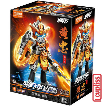BLOKEES Mini Figures 85030 Hero Infinity Armor AMV 19 Huangzhong battle suit Version Minifigure
