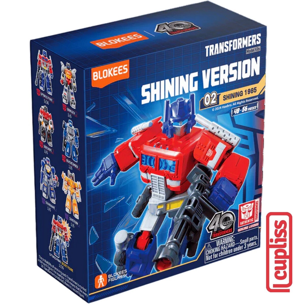 BLOKEES Mini Figures Transformers 71122 Shining 02 Hasbro Version Minifigure