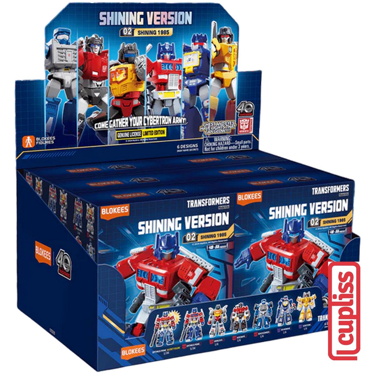 BLOKEES Mini Figures Transformers 71122 Shining 02 Hasbro Version Minifigure-Box Set
