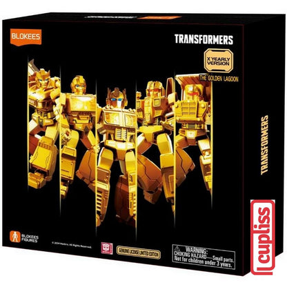 BLOKEES Mini Figures Transformers 71191 The Golden Lagoon 01 X Yearly Hasbro Version Minifigure