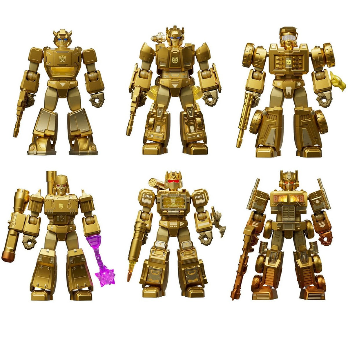 BLOKEES Mini Figures Transformers 71192 The Golden Lagoon Guardian Defence 2025 X Yearly Hasbro Version Minifigure