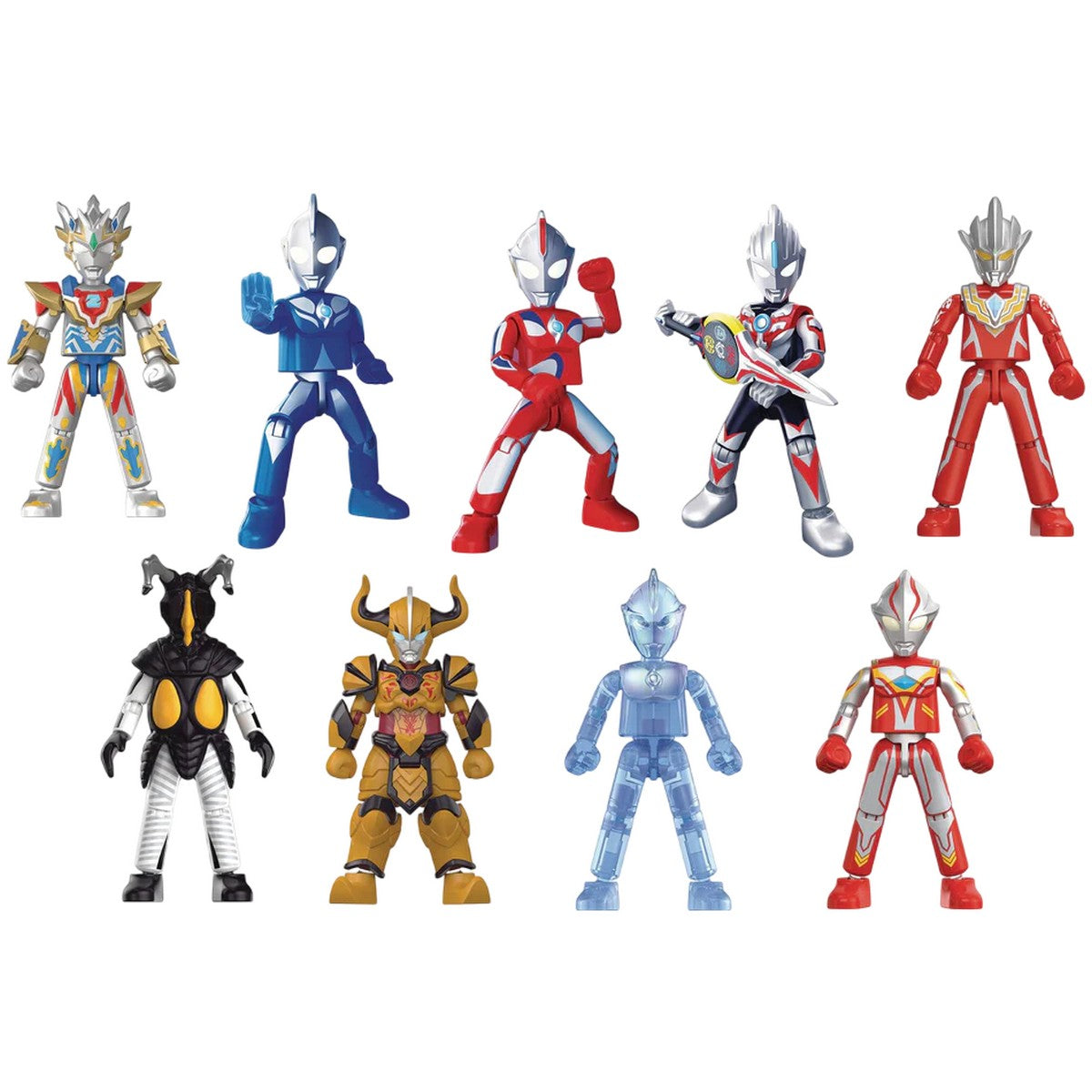 BLOKEES Mini Figures Ultraman 71207 The Destined Crossroad 03 Galaxy Version Minifigure