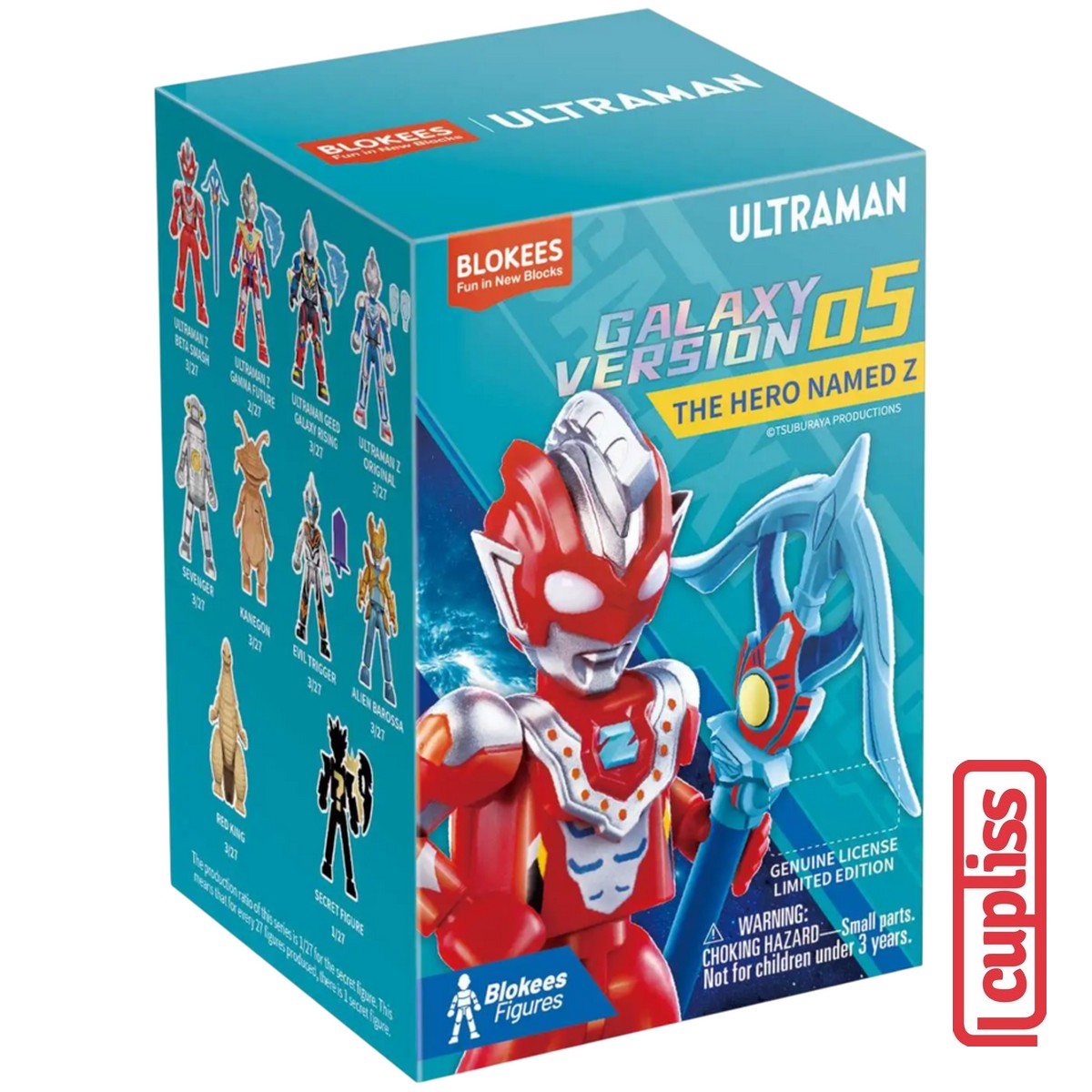 BLOKEES Mini Figures Ultraman 71216 The Hero Named Z 05 Galaxy Version Minifigure