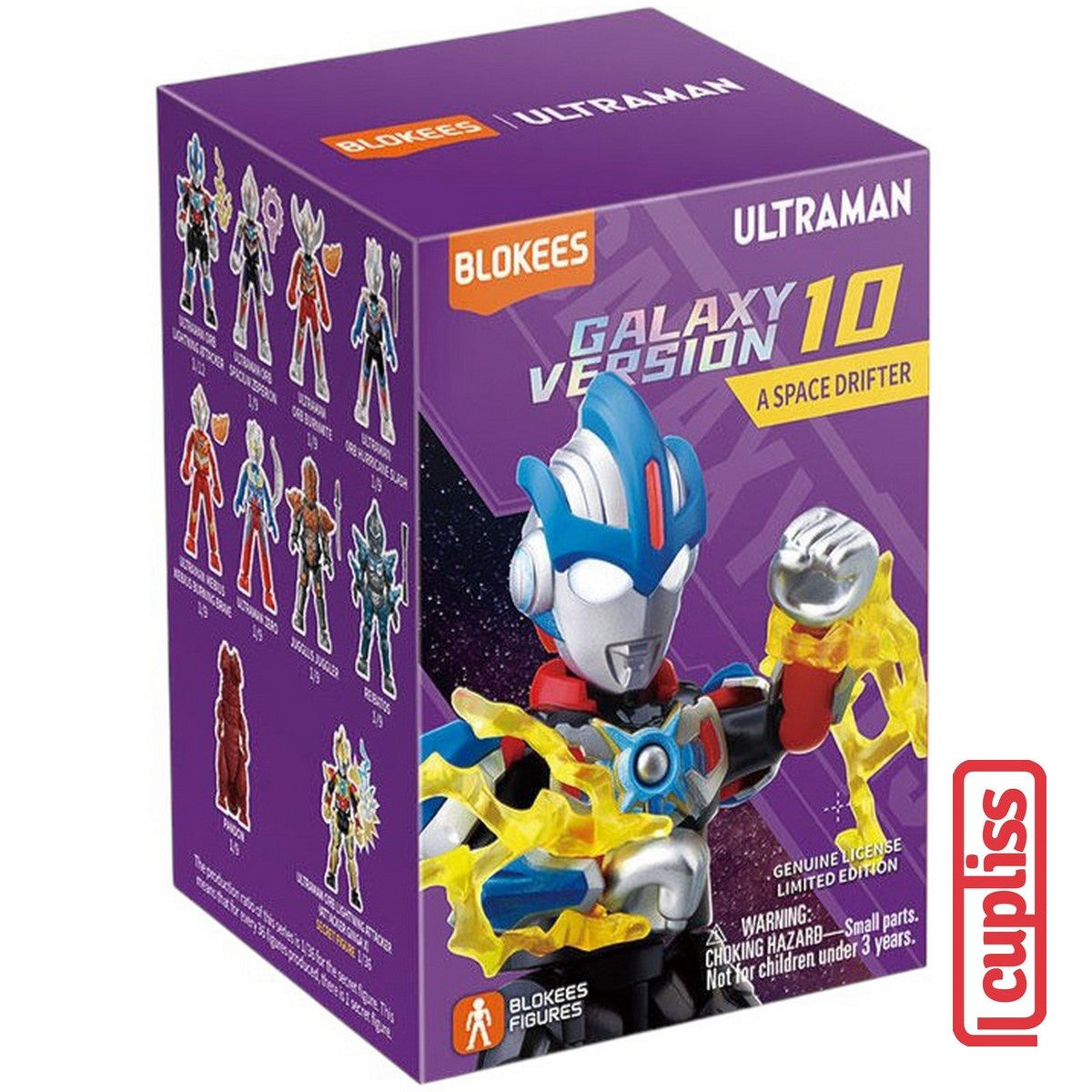 BLOKEES Mini Figures Ultraman 73110 A Space Drifter 10 Galaxy Version Minifigure