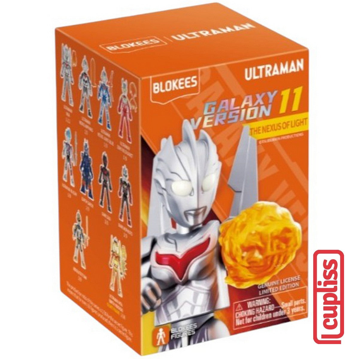 BLOKEES Mini Figures Ultraman 73111 The Nexus Of Light 11 Galaxy Version Minifigure