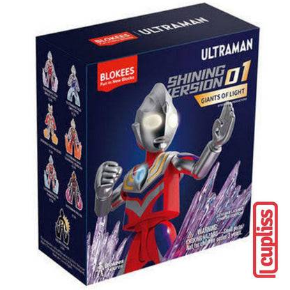 BLOKEES Mini Figures Ultraman 71205 Giants Of Light 01 Shining Version Minifigure