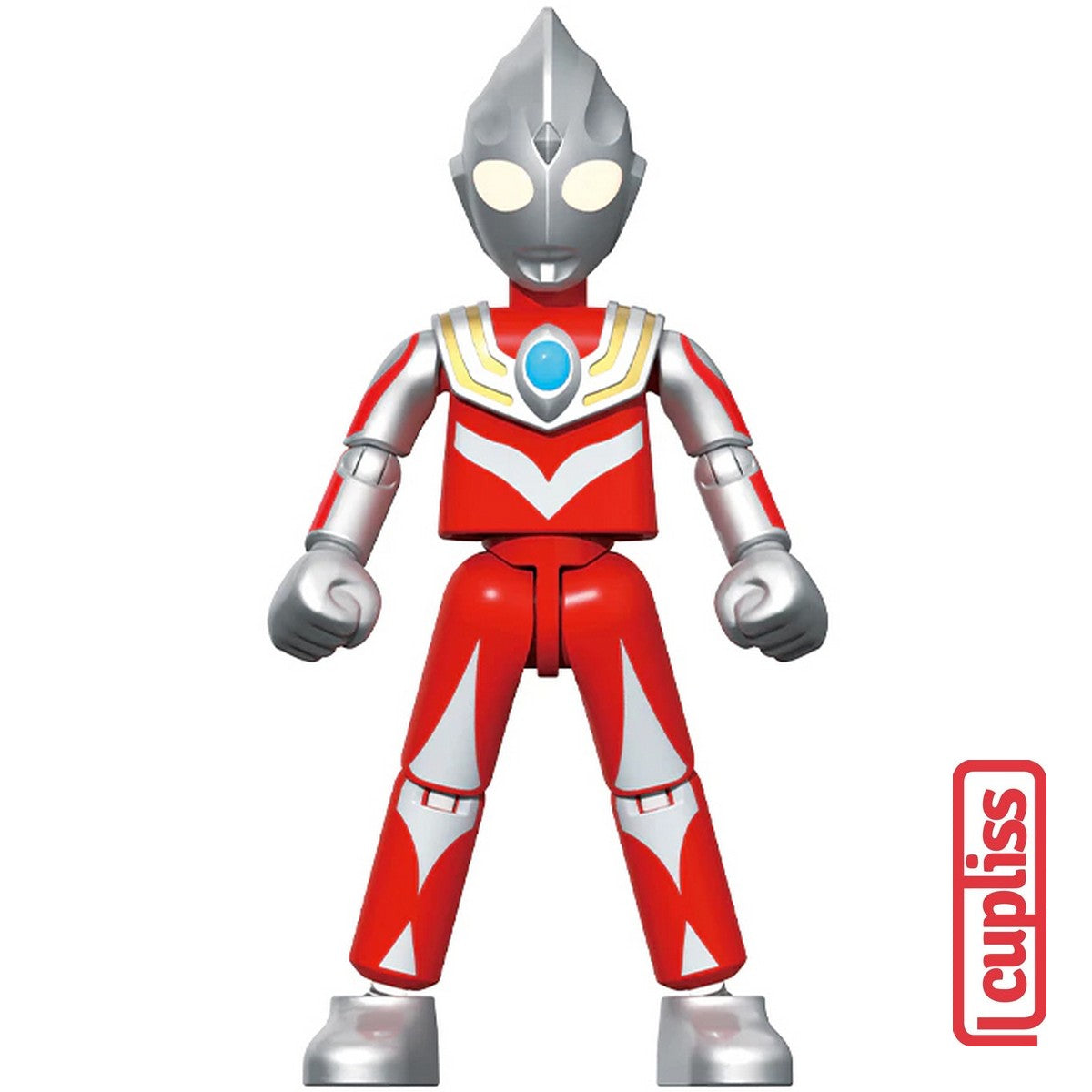 BLOKEES Mini Figures Ultraman 71208 Illuminate The Universe 02 Shining Version Minifigure
