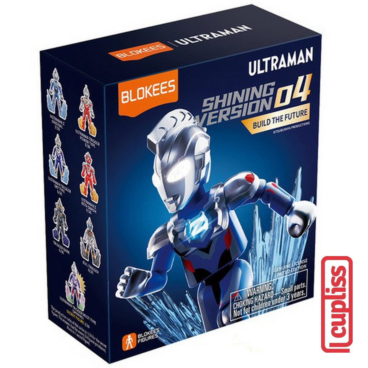 BLOKEES Mini Figures Ultraman 71218 Build The Future 04 Shining Version Minifigure