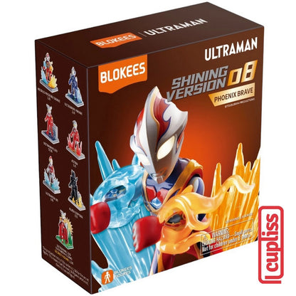 BLOKEES Mini Figures Ultraman 73208 Phoenix Brave 08 Shining Version Minifigure